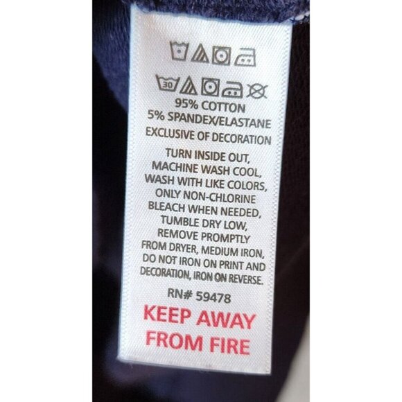 Tommy Bahama Navy Blue Quarter Zip Pullover Sweatshirt Youth Size Large (10/12) - Picture 10 of 12